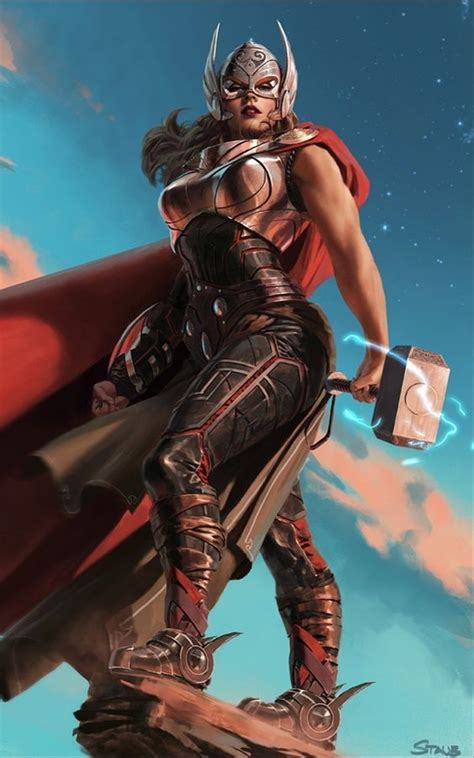 THER WIFE OF THOR....... | Female thor, Marvel comics art, Marvel ...