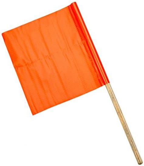 Orange Traffic Safety Flag | Highway Safety Supplies