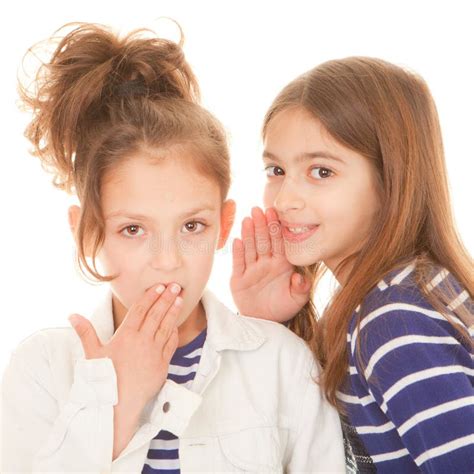 Children Whispering Secrets Stock Photo - Image of people, friendship: 29487084