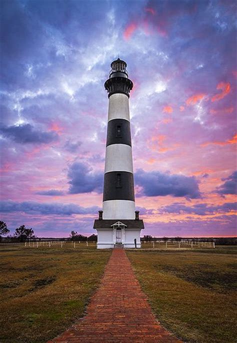 Bodie Island Lighthouse Sunrise - Cape Hatteras Outer Banks, NC | Travel: Lighthouses in the U.S ...