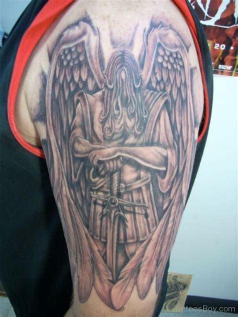 Sword Angel Tattoo | Tattoo Designs, Tattoo Pictures