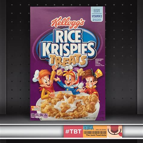 Kellogg's Rice Krispies Treats Cereal - The Junk Food Aisle