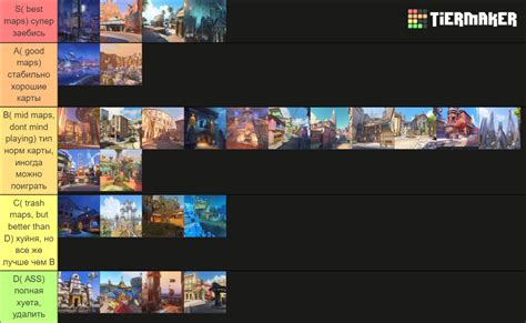 overwatch 2 map Tier List (Community Rankings) - TierMaker