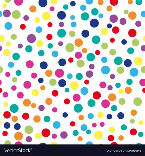 Colorful abstract dot background Royalty Free Vector Image