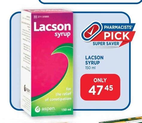 Lacson Syrup 150ml offer at Link Pharmacy