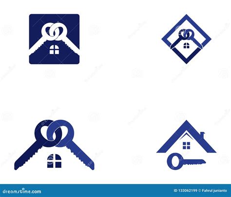 Home key logo template stock vector. Illustration of tech - 133062199