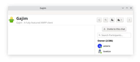 Gajim 1.8.0 - Gajim