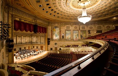 Inside Kodak Hall – Eastman School of Music