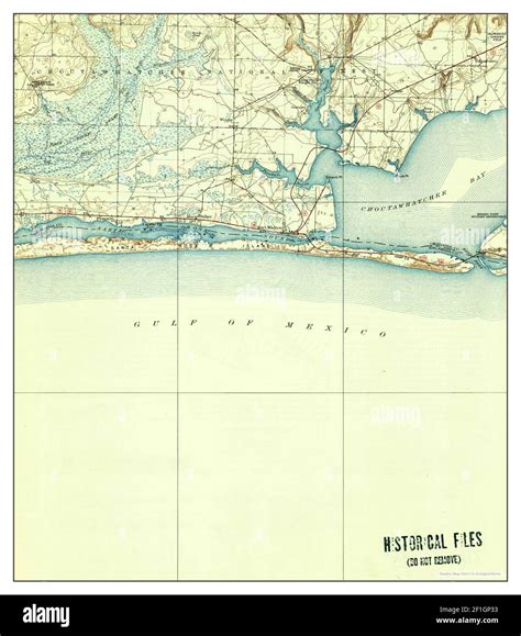 Mary Esther, Florida, map 1938, 1:62500, United States of America by ...