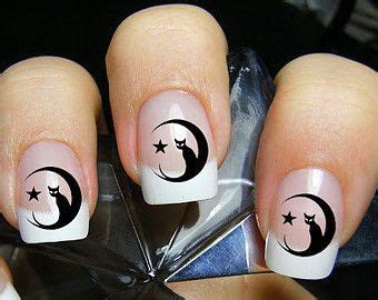 Pin on nail art | Moon nails, Cat nails, Pretty nails