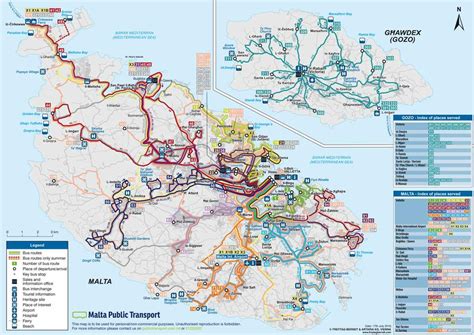 Public Transport Routes Malta - Transport Informations Lane