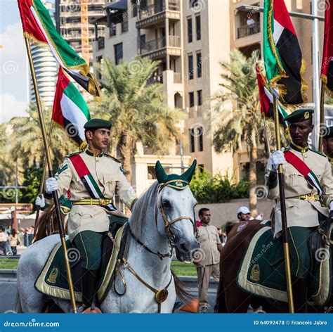 UAE National Day parade editorial stock photo. Image of horse - 64092478