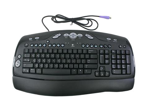 Logitech Media Keyboard 967415-0403 Black Keyboard - Newegg.com