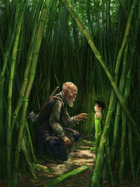 ArtStation - The Tale of the Bamboo Cutter [2019]