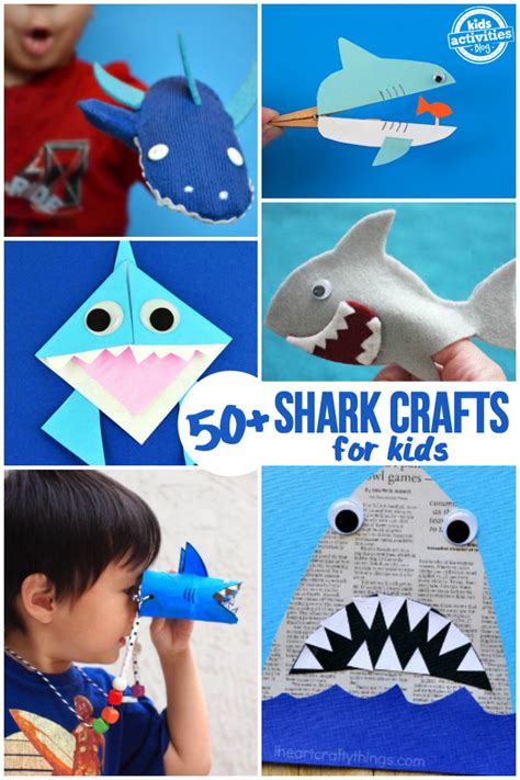 50+ Shark Crafts & Activities for Shark Week Fun | Kids Activities Blog