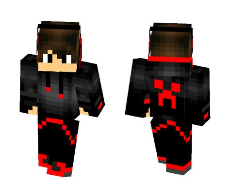 Download Red Creeper Boy Minecraft Skin for Free. SuperMinecraftSkins