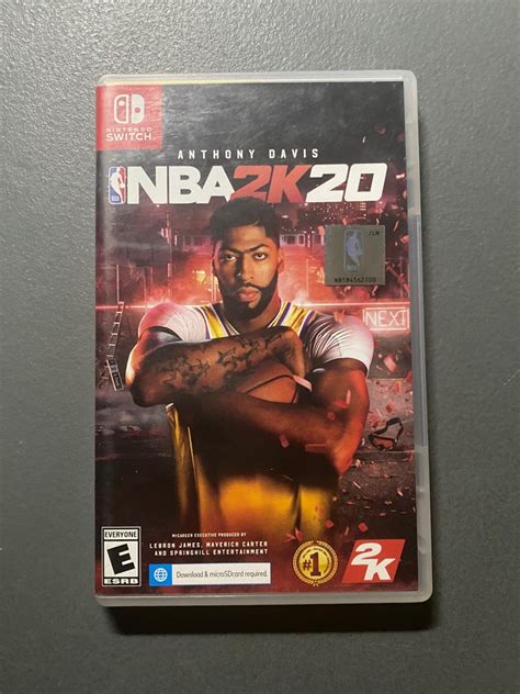 NBA 2k20 Nintendo Switch Game, Video Gaming, Video Games, Nintendo on ...