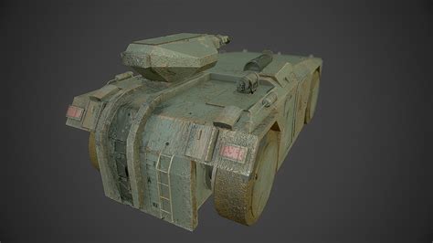 Aliens APC Feedback (WIP) — polycount