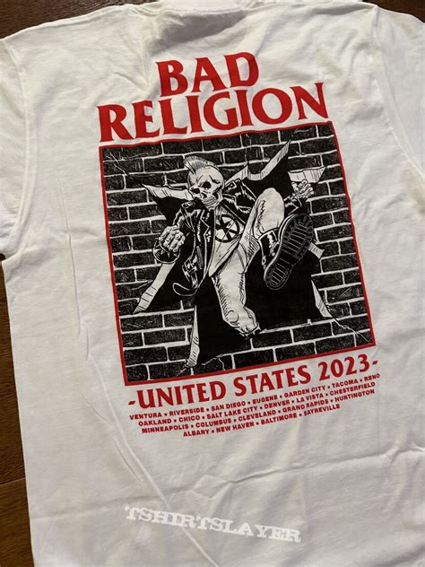 Bad Religion Tour 2023 | TShirtSlayer TShirt and BattleJacket Gallery