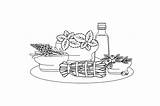 Herbs Coloring Page SVG Cut  By Creative Fabrica Crafts · sketch template