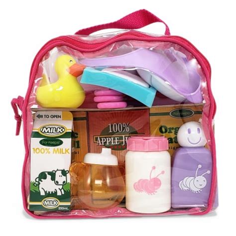 JC Toys For Keeps! Baby Doll Essentials Accessory Bag 20/Set (BER81102 ...