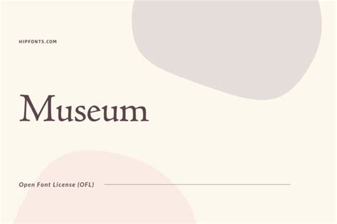 Museum Font: Embody Timeless Elegance with Museum Typeface | HipFonts