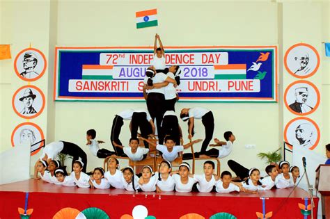 Independence day - Undri- campus | Sanskriti School - Sanskriti School Pune