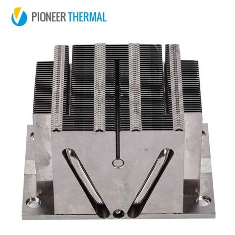 Aluminum Heat Sink, Stacked Fin Heat Sink, Heat Pipe Heat Sink - Pioneer Thermal Heat Sinks