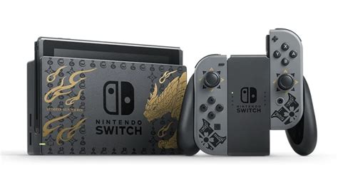 Nintendo Unveils Monster Hunter Rise Special Edition Switch Console ...