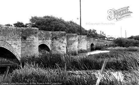 Photo of Thrapston, The Nine Arches Bridge c.1955