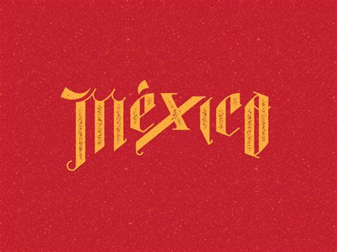 Mexican Letters by Jared Owen Snavely on Dribbble