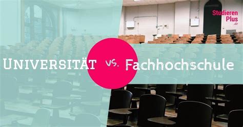 Fachhochschule oder Universität? Wo soll ich studieren?