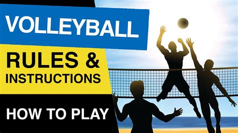 🏐 Volleyball Rules : How to Play Volleyball : The Rules of Volleyball ...