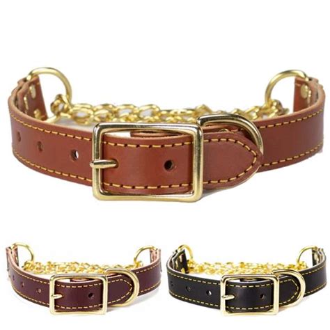 Leather Martingale Dog Collars | Lake Country