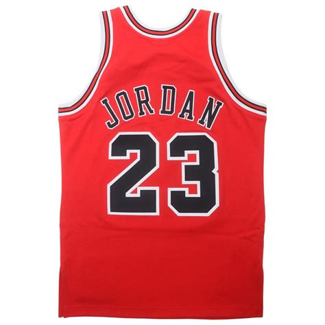 Mitchell And Ness x NBA Men Chicago Bulls Michael Jordan Jersey - Road ...