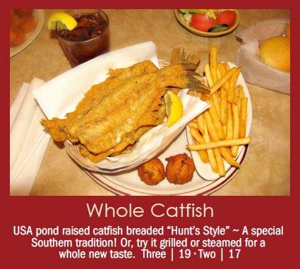 Hunt's Seafood Restaurant & Oyster Bar—Dothan, AL