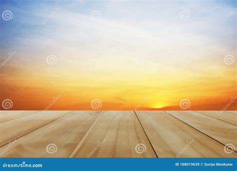 Sunset and Sky Background on the River Stock Image - Image of sunset ...