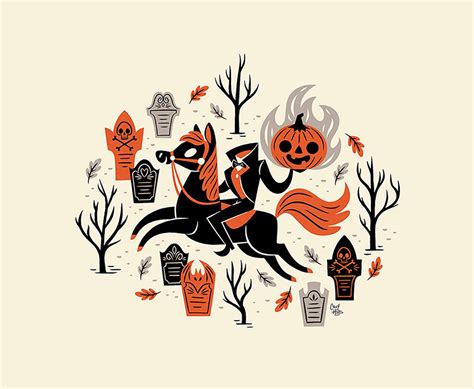 10 Spooky Designs to Get You Inspired This Halloween, Graphic Design Visual Design, #branding, # ...