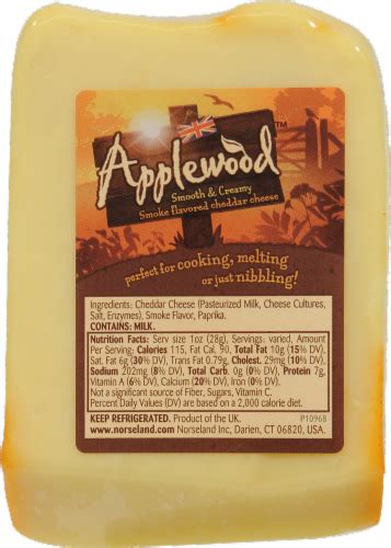 Applewood Smoked Cheddar Cheese, 1 Lb - Fry’s Food Stores