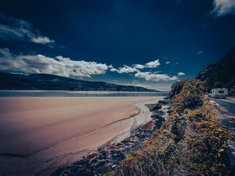 Harlech Beach - Wales stock image. Image of rhyd, station - 222361305