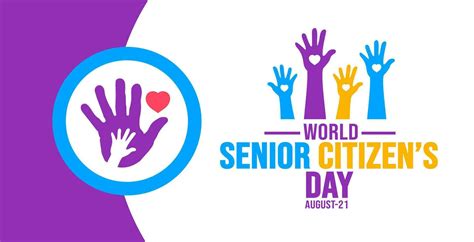 World Senior Citizens Day background template. Holiday concept ...