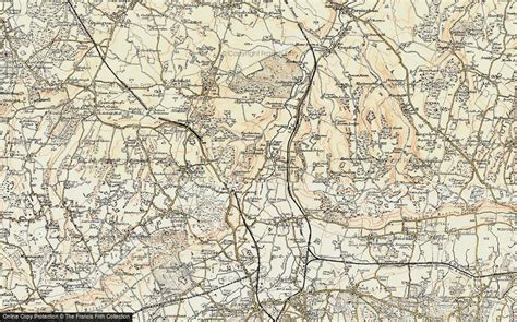 Historic Ordnance Survey Map of Shoreham, 1897-1898