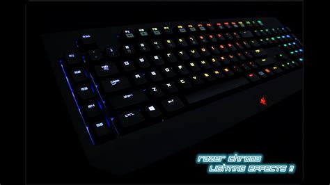 SHOWCASE - RAZER ADVANCED CHROMA LIGHTING EFFECTS !! - YouTube