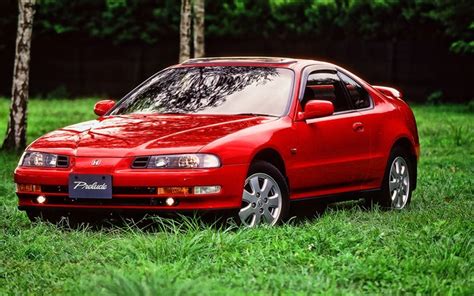 Download wallpapers Honda Prelude, retro cars, 1993 cars, BB4, Honda Prelude Si-VTEC, supercars ...