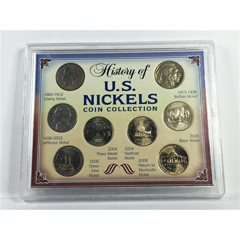 History of US Nickels Coin Collection*Liberty Head "V", Buffalo ...