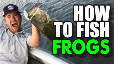 The Best How To Frog Fishing Tips - YouTube