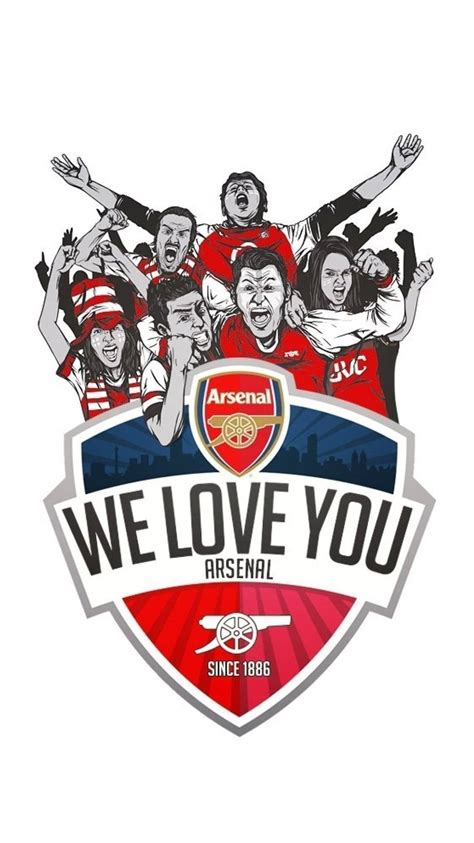 Download Arsenal FC Digital Art Wallpaper | Wallpapers.com