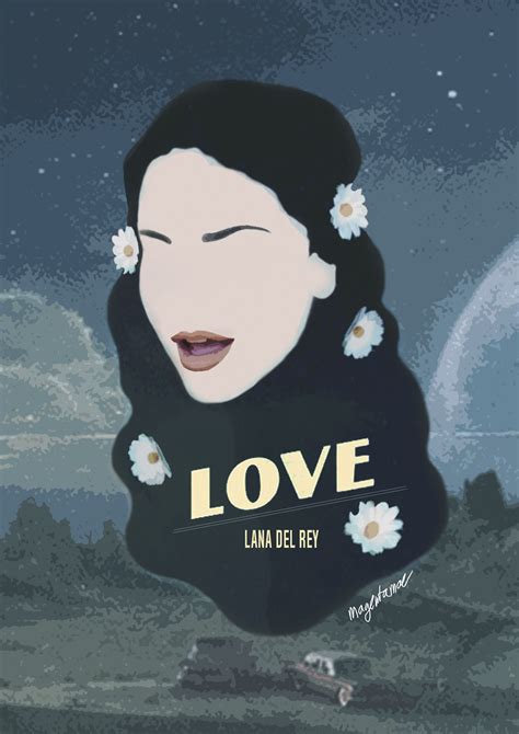 L O V E - Lana del Rey | Lana del rey, Ilustración de retrato, Dibujos