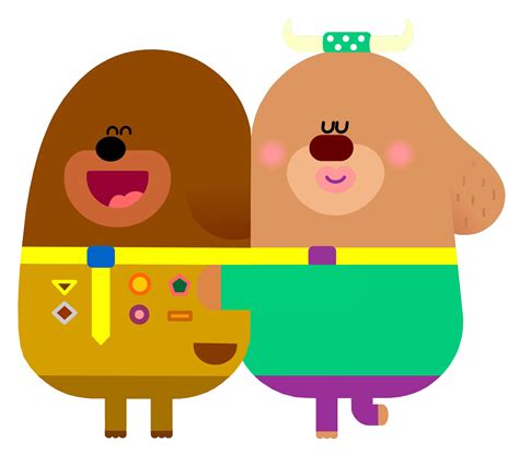 Hey Duggee | Peggee hugging Duggee Vector Cut by PinkStarEevee16 on ...