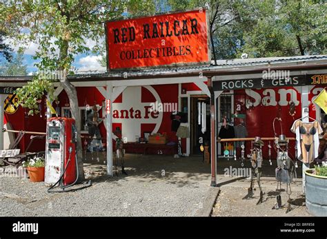 Madrid, NM, along the Turquoise Trail Stock Photo - Alamy